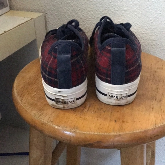 Plaid Sneakers with White Soles - Picture 4 of 7